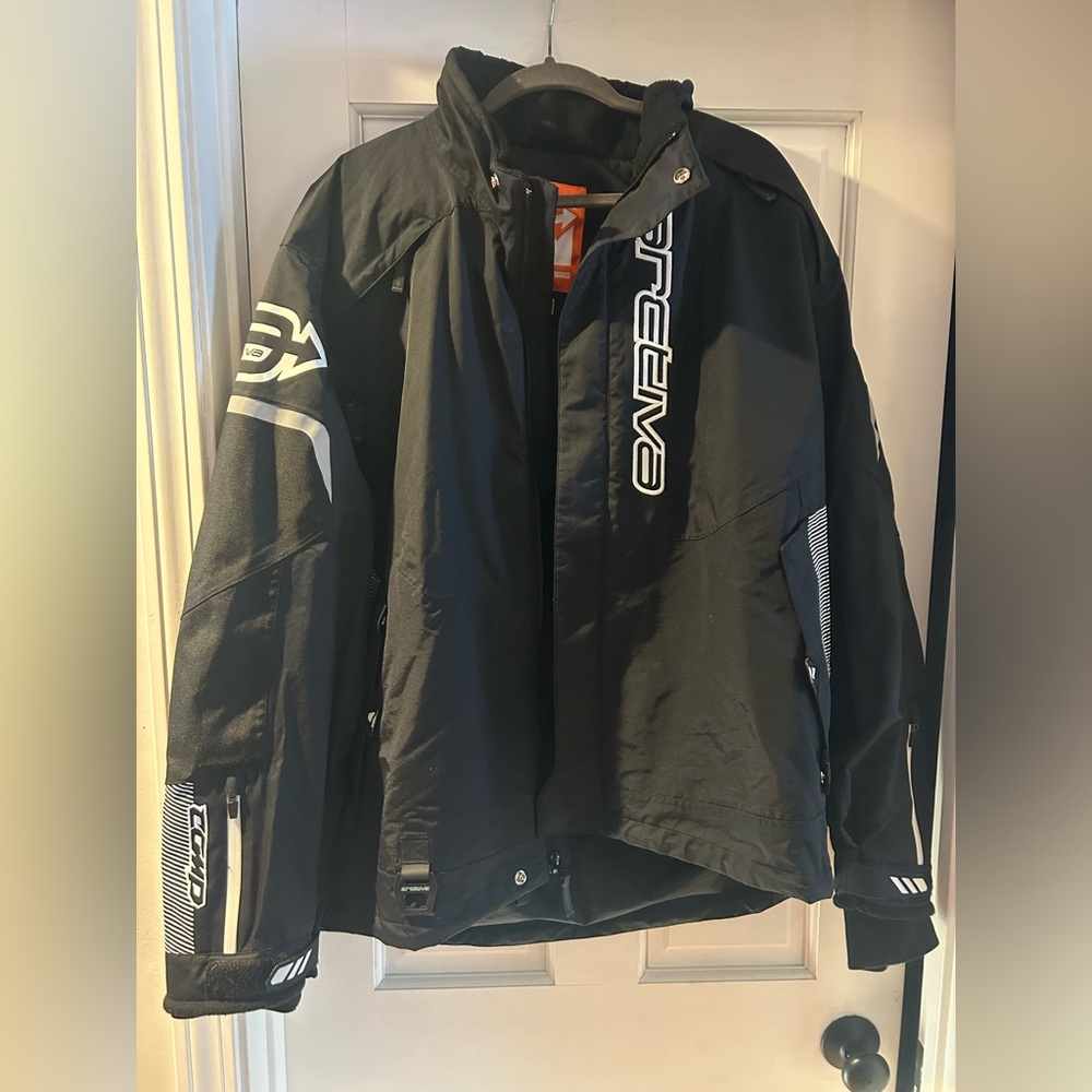 Arctiva Mens Comp 8RR Snowmobile Jacket Durable Waterproof SZ 2X